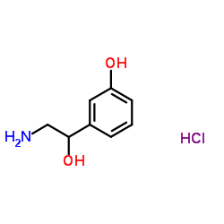 Norphenylephrine hydrochloride Structure