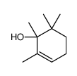 1,2,6,6-tetramethylcyclohex-2-en-1-ol结构式