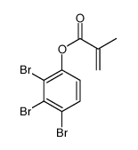 (2,3,4-tribromophenyl) 2-methylprop-2-enoate结构式