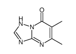 5,6-dimethyl-1H-[1,2,4]triazolo[1,5-a]pyrimidin-7-one Structure