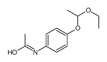 N-[4-(1-ethoxyethoxy)phenyl]acetamide Structure
