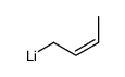anti-2-butenyllithium Structure