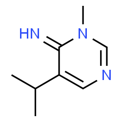 4(3H)-Pyrimidinimine,3-methyl-5-(1-methylethyl)-(9CI) Structure