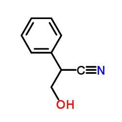 3-羟基-2-苯基丙腈结构式