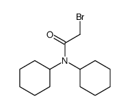2-bromo-N,N-dicyclohexylacetamide结构式