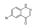 6-BROMOCINNOLIN-4(1H)-ONE structure
