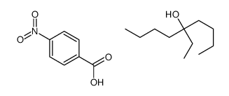 5-ethylnonan-5-ol,4-nitrobenzoic acid Structure