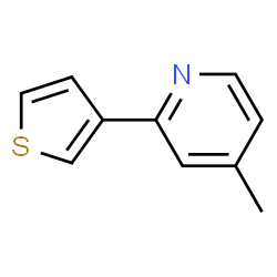 4-Methyl-2-(3-thienyl)pyridine结构式