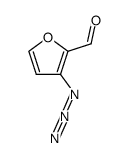 3-azidofuran-2-carbaldehyde结构式