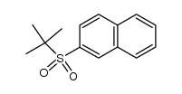 tert.-Butyl-2-naphthylsulfon结构式