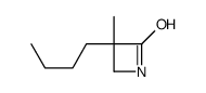 3-butyl-3-methylazetidin-2-one Structure