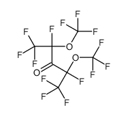 1,1,1,2,4,5,5,5-octafluoro-2,4-bis(trifluoromethoxy)pentan-3-one结构式