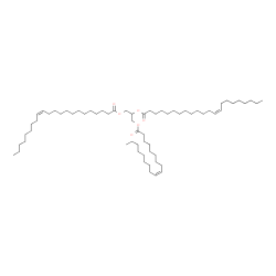 1,2-Di-13(Z)-Docosenoyl-3-Oleoyl-rac-glycerol结构式
