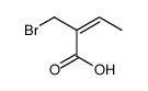 2-(bromomethyl)but-2-enoic acid结构式