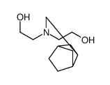 2-[3-bicyclo[2.2.1]heptanylmethyl(2-hydroxyethyl)amino]ethanol结构式