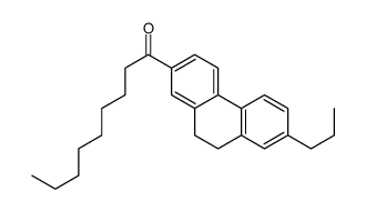 1-(7-propyl-9,10-dihydrophenanthren-2-yl)nonan-1-one结构式