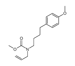 methyl N-[4-(4-methoxyphenyl)butyl]-N-prop-2-enylcarbamate Structure