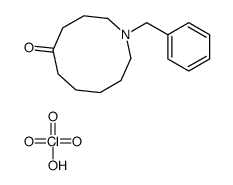 1-benzylazecan-5-one,perchloric acid结构式