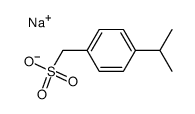 sodium (4-isopropylphenyl)methanesulfonate结构式