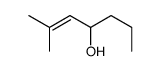 2-methylhept-2-en-4-ol Structure
