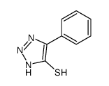 4-phenyl-1,2-dihydrotriazole-5-thione结构式