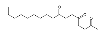 heptadecane-2,5,8-trione Structure