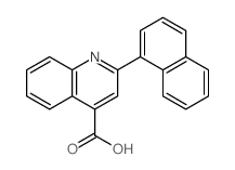 2-naphthalen-1-ylquinoline-4-carboxylate structure