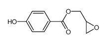 oxiran-2-ylmethyl 4-hydroxybenzoate Structure