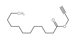 prop-2-ynyl dodecanoate Structure