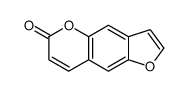 furo[2,3-g]chromen-6-one结构式
