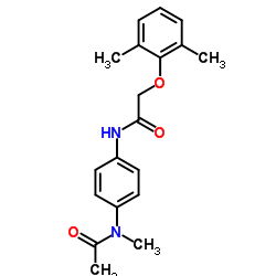 N-(4-{[(2,6-Dimethylphenoxy)acetyl]amino}phenyl)-N-methylacetamide结构式