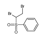 1,2-dibromoethylsulfonylbenzene结构式