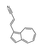 3-azulen-1-ylprop-2-enenitrile Structure