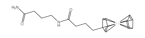 Ferrocene,[4-[(4-amino-4-oxobutyl)amino]-4-oxobutyl]- (9CI)结构式
