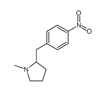 2-(4-nitrobenzyl)-1-methylpyrrolidine结构式