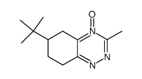 6-tert-butyl-3-methyl-5,6,7,8-tetrahydro-benzo[e][1,2,4]triazine 4-oxide Structure