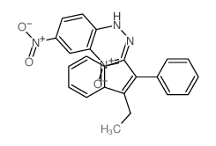 1H-Inden-1-one,3-ethyl-2-phenyl-, 2-(2,4-dinitrophenyl)hydrazone picture