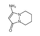 1H-Pyrazolo[1,2-a]pyridazin-1-one,3-amino-5,6,7,8-tetrahydro- structure