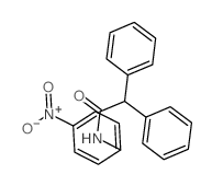 N-(4-nitrophenyl)-2,2-diphenyl-acetamide structure