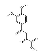 4-(3,4-DIMETHOXY-PHENYL)-2,4-DIOXO-BUTYRIC ACID METHYL ESTER Structure
