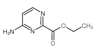 4-氨基嘧啶-2-羧酸乙酯结构式