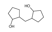 2-[(2-hydroxycyclopentyl)methyl]cyclopentan-1-ol结构式