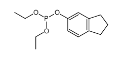 diethyl 5-indanylphosphite结构式