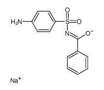 sodium N-[(4-aminophenyl)sulphonyl]benzamidate结构式