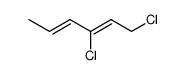 1,3-Dichloro-2,4-hexadiene结构式