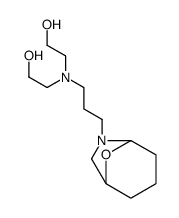 6-[3-[Bis(2-hydroxyethyl)amino]propyl]-8-oxa-6-azabicyclo[3.2.1]octane结构式