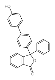 3-[4-(4-hydroxyphenyl)phenyl]-3-phenyl-isobenzofuran-1-one picture