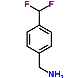 1-[4-(Difluoromethyl)phenyl]methanamine Structure