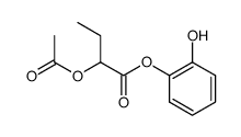 2-hydroxyphenyl 2-acetoxybutanone结构式