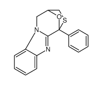 1,4-Epoxy-1H,3H-(1,4)thiazepino(4,3-a)benzimidazole, 4,5-dihydro-1-phe nyl- picture